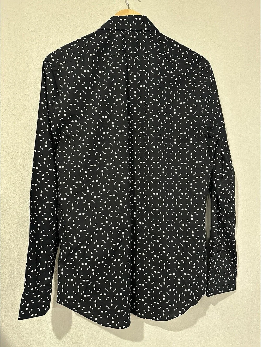 Express Slim Mix Dress Shirt Men’s Small Smart Casual  100% Cotton